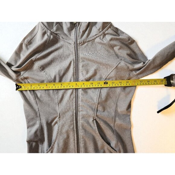 90 Degree by Reflex Zip-Up Hoodie – Women’s Size Small – Gray Sculpt Fit - Picture 6 of 8